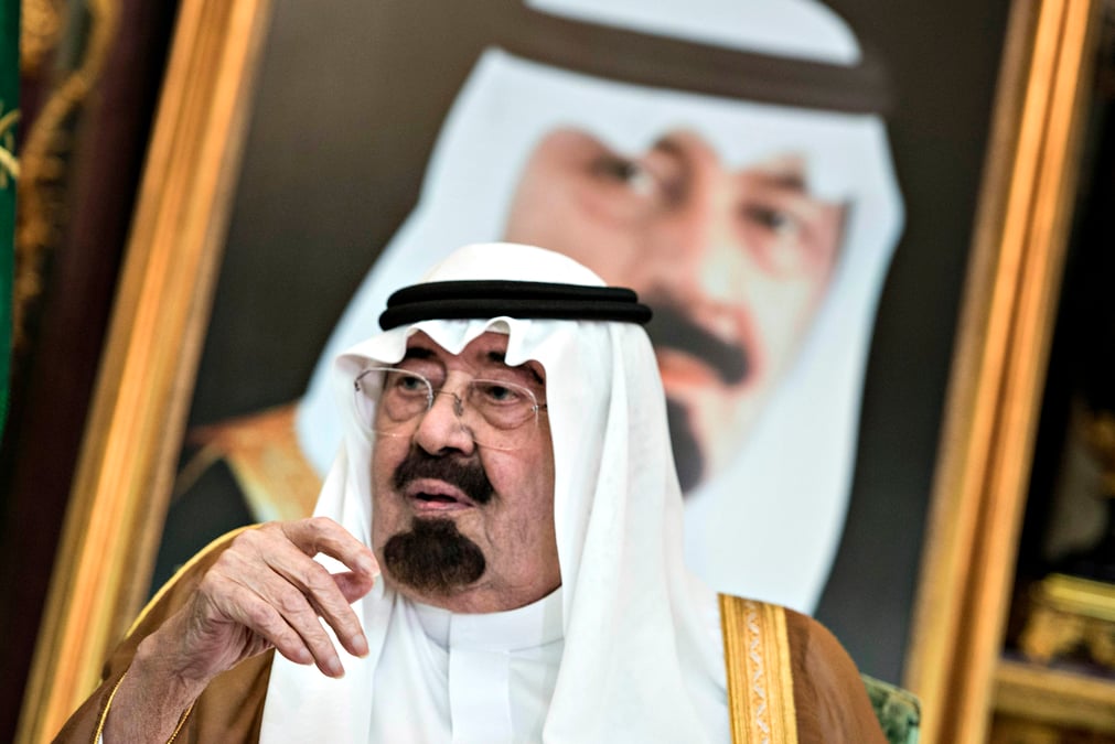 Le roi abdallah d'arabie saoudite est mort