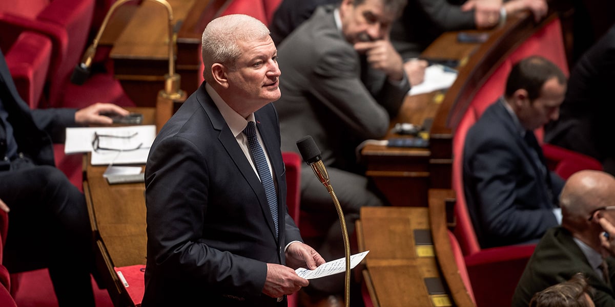 Olivier Falorni à l’Assemblée nationale en mars.