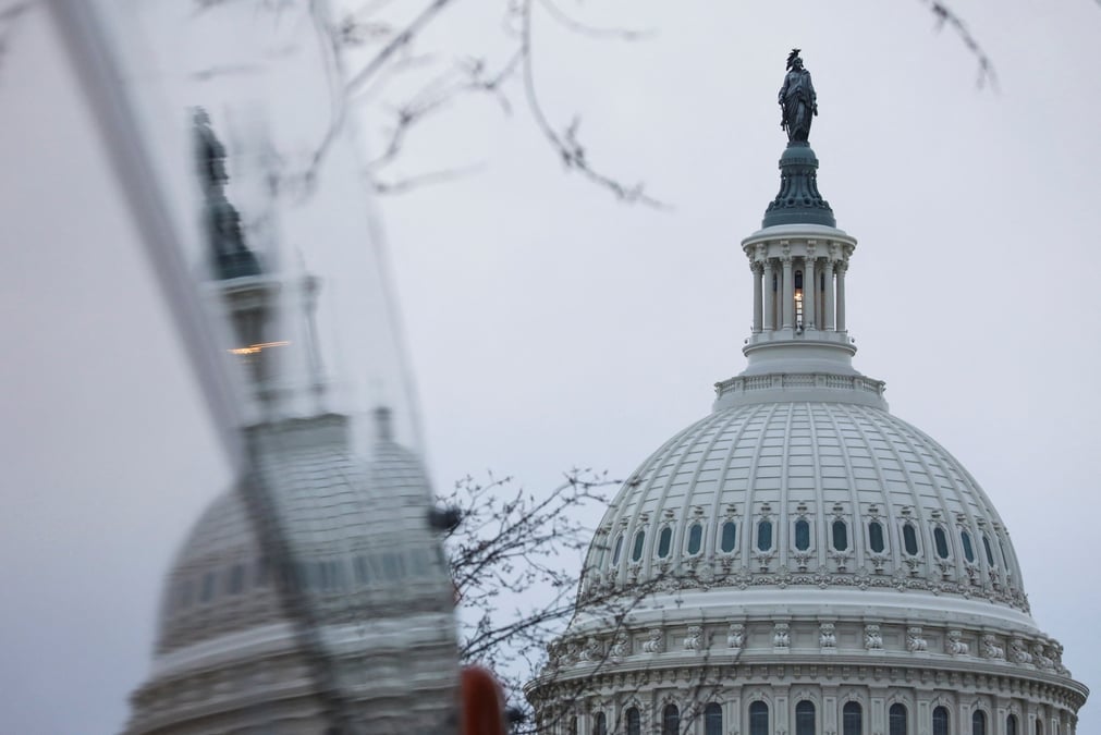 Photo du dome du batiment du capitole des etats-unis