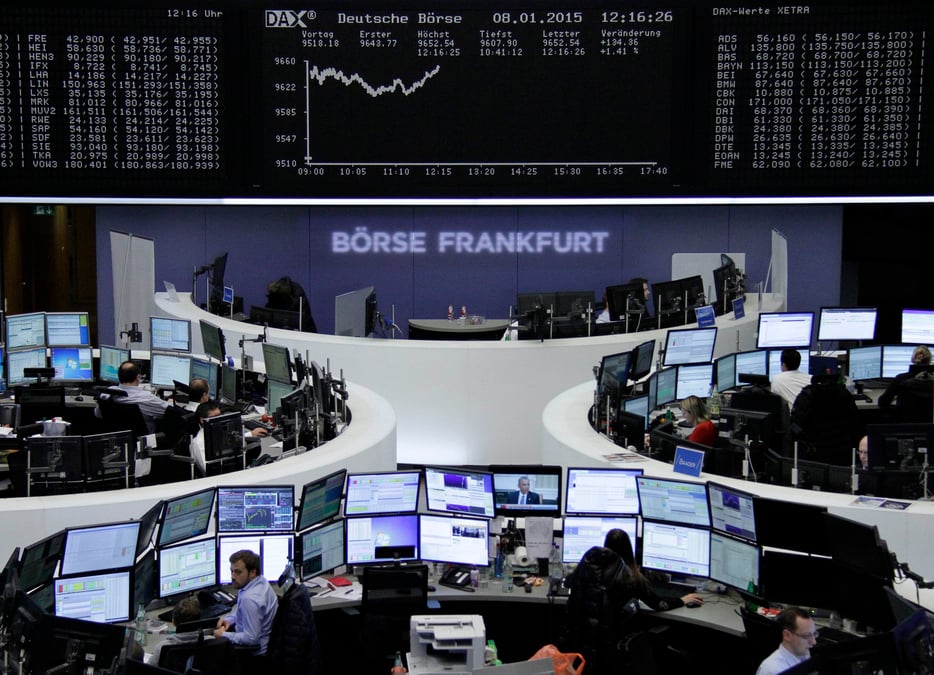 Les bourses europeennes dans le vert a la mi-seance