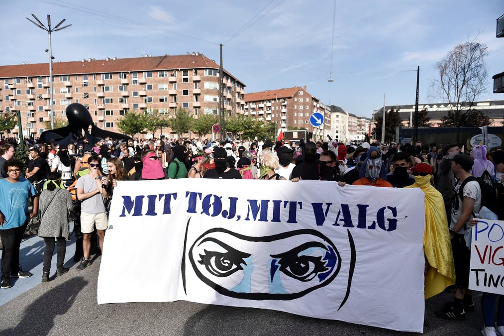 Danemark: entree en vigueur de l'interdiction du voile integral
