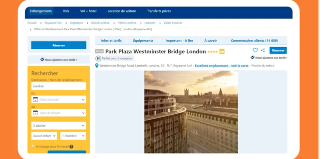 Pop in Hotel promet, via une extension sur Google Chrome, des réservations d'hébergements à des tarifs moins chers que sur les plateformes web telles que Booking.