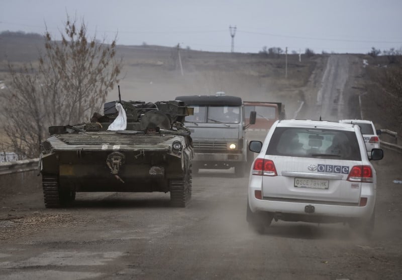 Un membre de l'osce tue dans l'est de l'ukraine