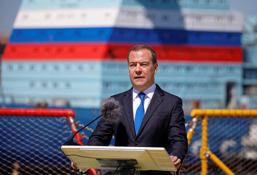 La russie ne peut arreter la guerre, meme si kyiv renonce a rejoindre l'otan, declare medvedev
