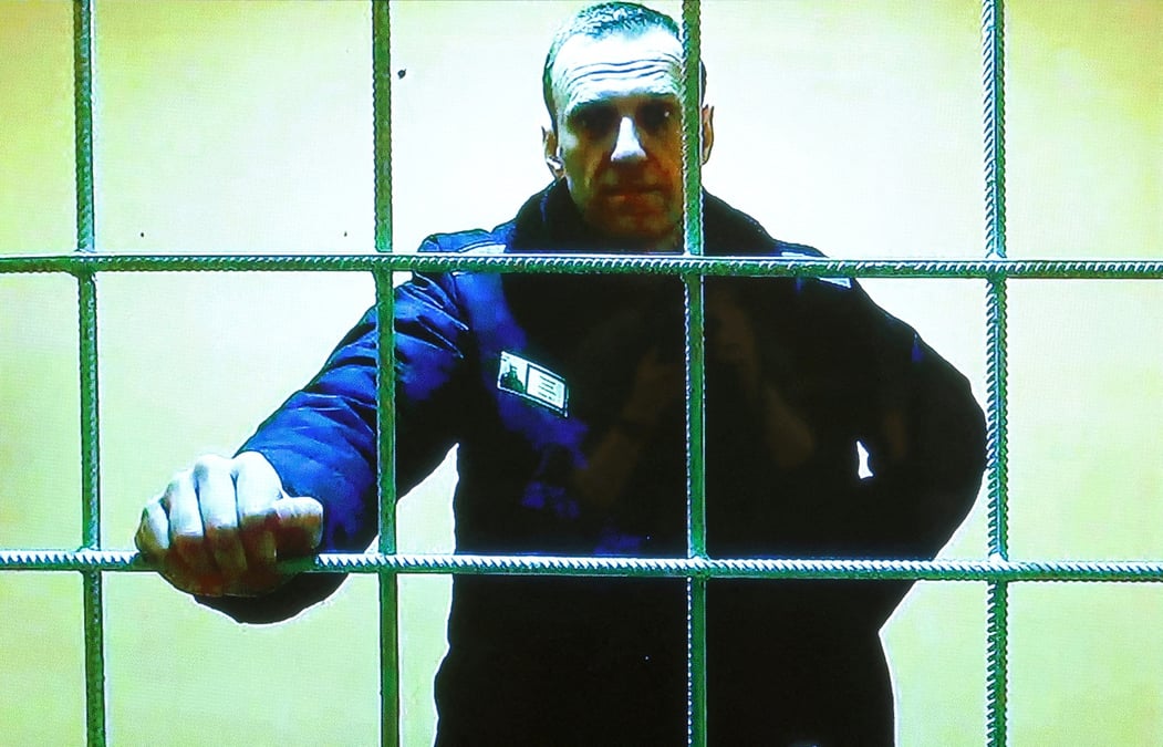 L'opposant Alexeï Navalny lors de sa détention en mai 2022. (Photo d'illustration).
