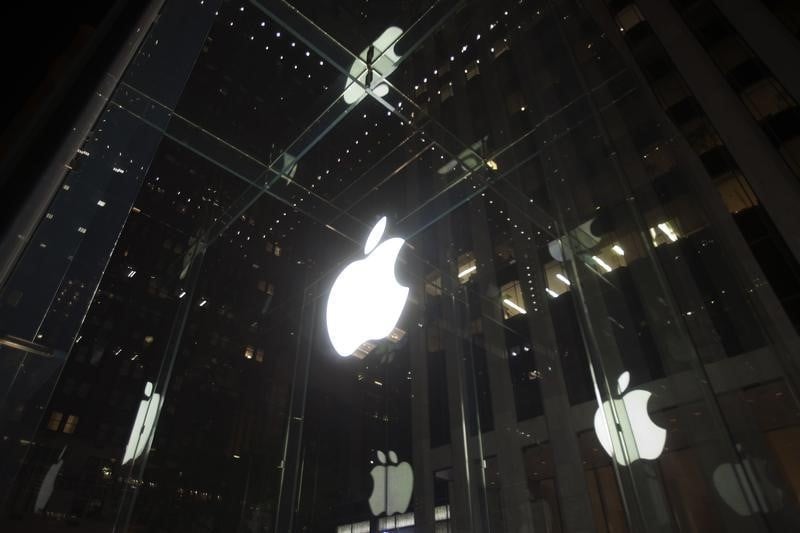 Le titre apple va faire son entree dans l'indice dow jones