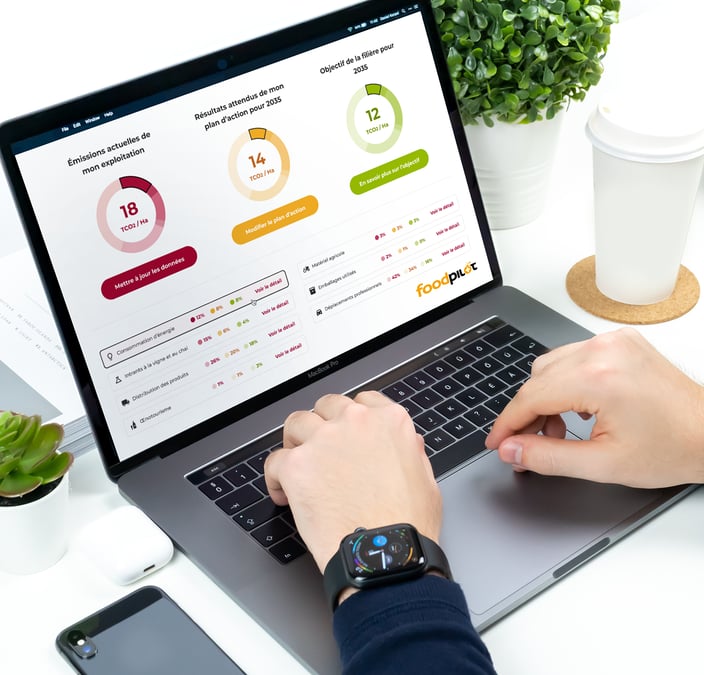 FoodPilot, une plateforme digitale capable de récupérer les données depuis l’agriculteur jusqu’au réseau de distribution.