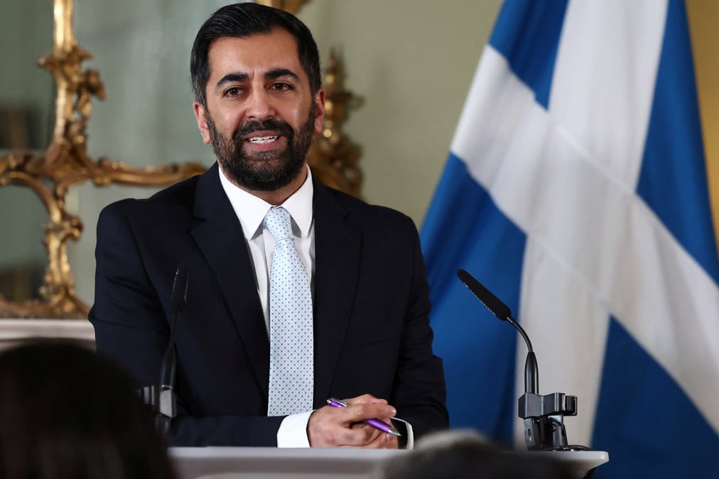 Le premier ministre ecossais humza yousaf