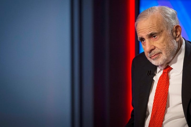 L'investisseur activiste carl icahn n'est plus actionnaire d'apple