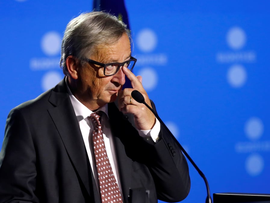 Juncker demande a la grande-bretagne de payer pour le brexit