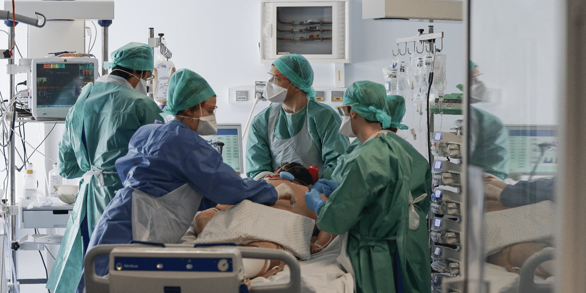 Patient covid-19 CHU Bordeaux