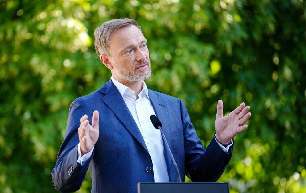 Christian Lindner, Finances, ministre, Allemagne