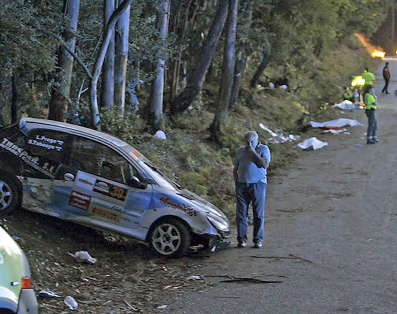 Six spectateurs tues par une voiture au rallye de la corogne
