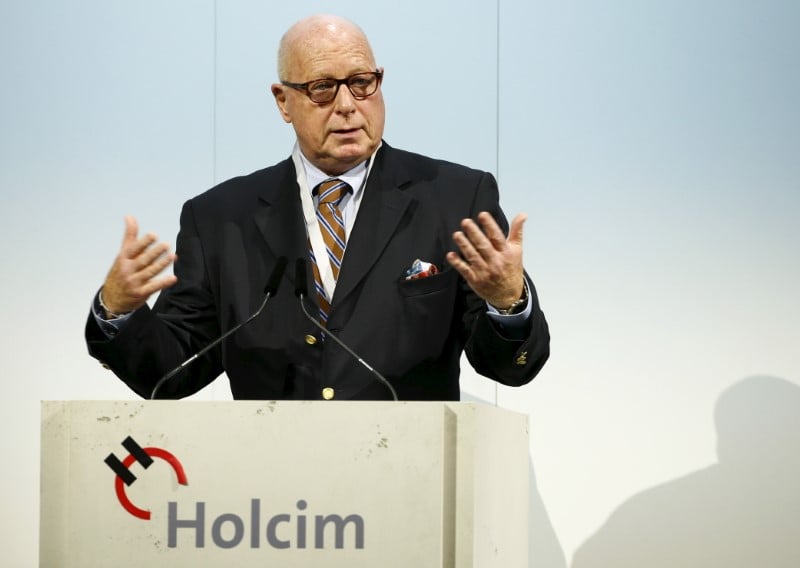 Schmidheiny quitte le conseil d'administration de lafargeholcim