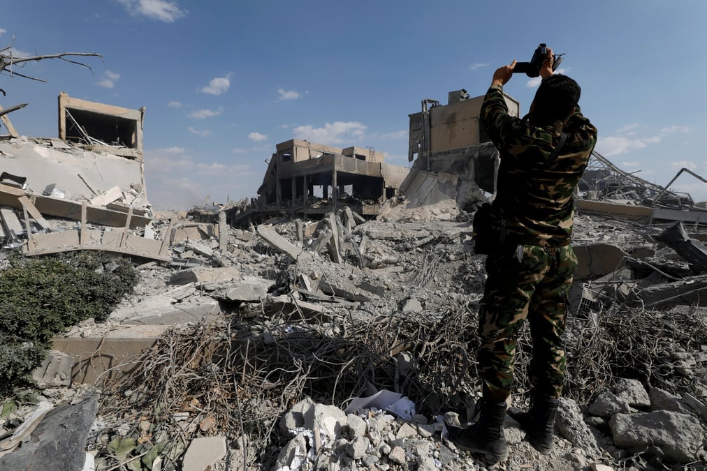 Le pentagone parle de coup severe au programme chimique syrien
