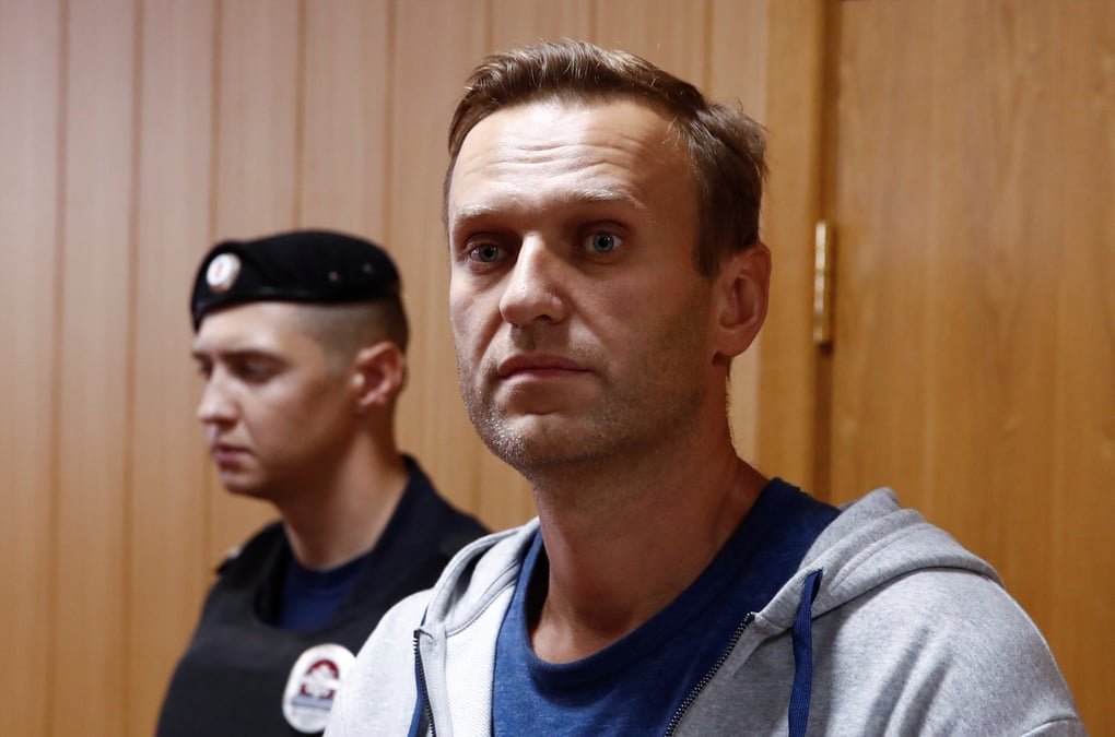 L'opposant russe alexei navalny condamne a un mois de prison
