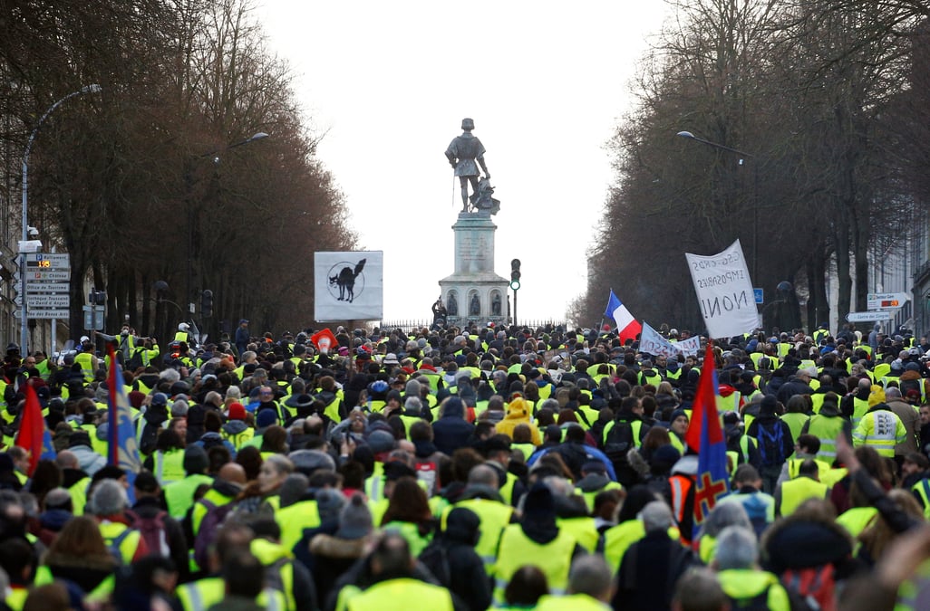 La fiscalite en tete des contributions au "grand debat"