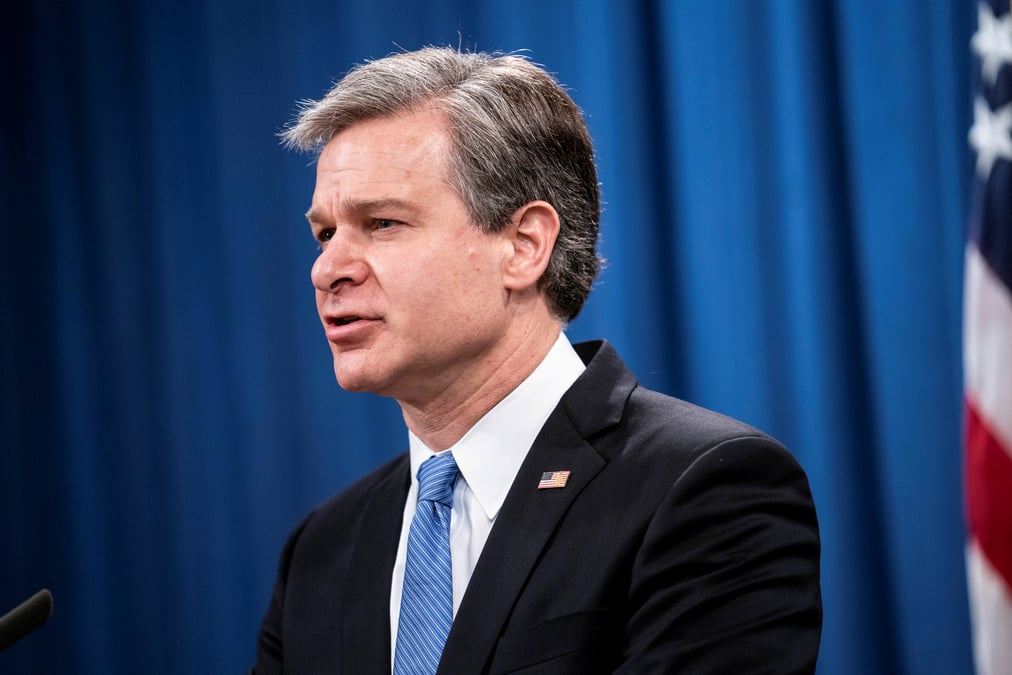 Usa: biden conserve wray a la tete du fbi
