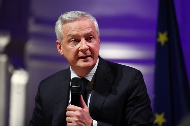 Le ministre de l'Economie lors d'une audition devant le patronat en juin dernier.