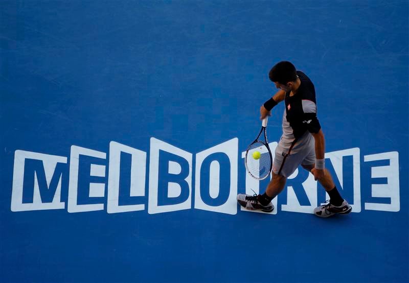 Open d'Australie: Novak Djokovic et Serena Williams expéditifs