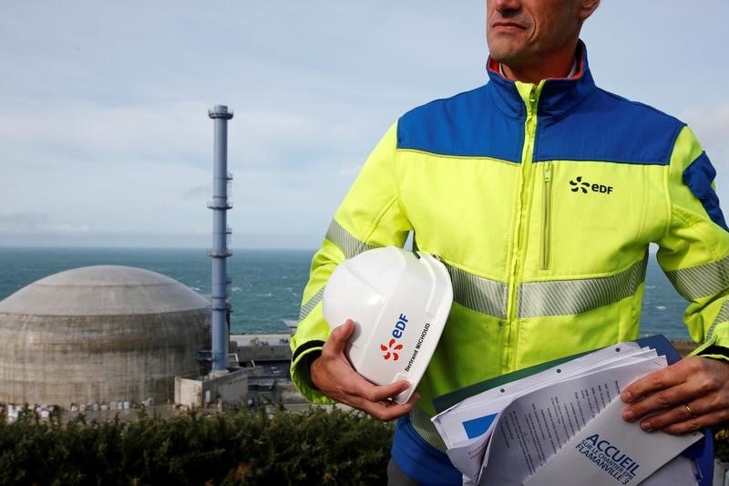 Edf chute apres la nomination de hulot