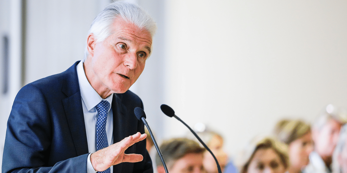 Le président de la Métropole, Patrick Bobet, s'est exprimé sur l'hypothèse d'un métro à Bordeaux lors de son point presse de rentrée le 9 septembre 2019