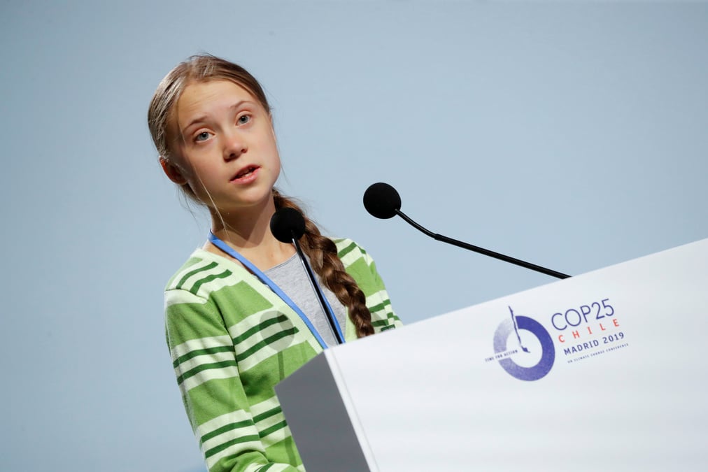 Greta thunberg, personnalite de l'annee 2019 pour time magazine