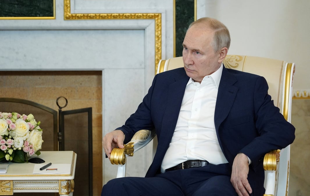 Photo du president russe, vladimir poutine