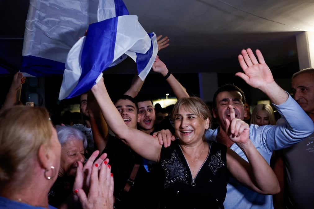 La famille et les amis de ori megidish, reagissent a l'annonce de sa liberation