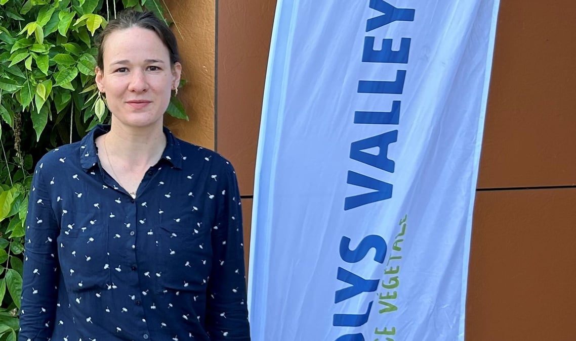 Flavie Delattre est la présidente de Vegepolys Valley, un pôle de compétitivité dédié au végétal.