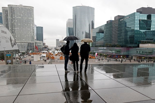 Le quartier d'affaires de la Défense.