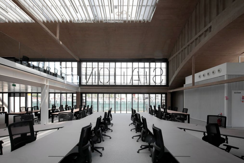 A Station F, de nombreuses jeunes start-up comme Leadbay pense à automatiser avant de recruter en masse