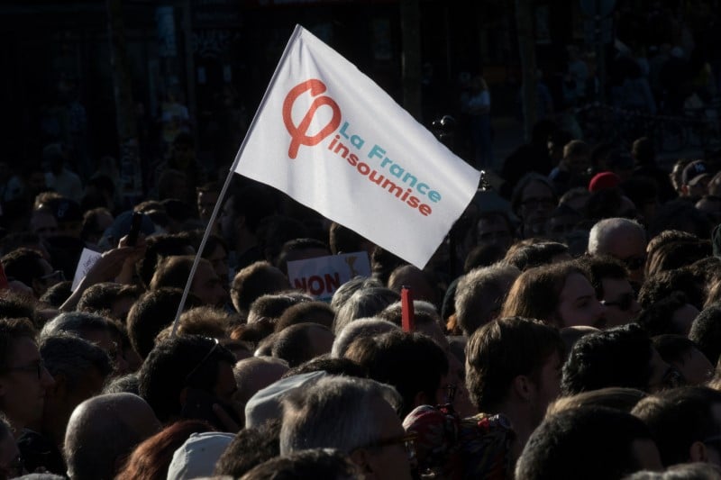 Les insoumis critiquent collomb apres la marche blanche