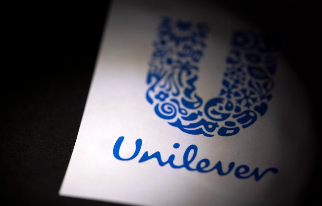 Illustration du logo de la societe britannique unilever