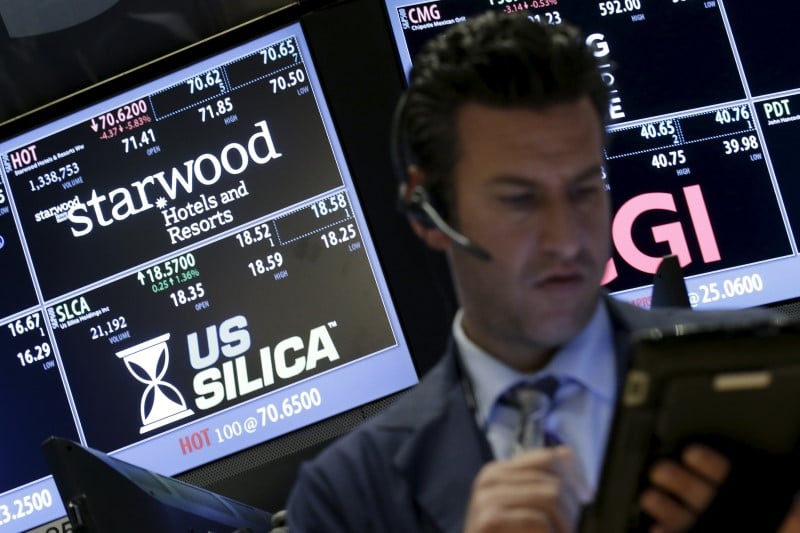 La bourse de new york termine en hausse