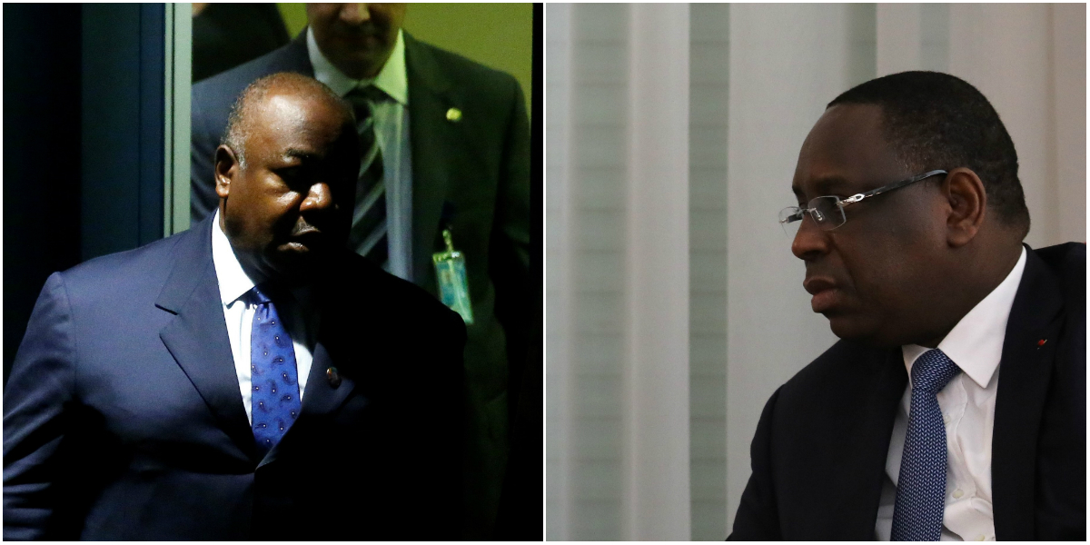collage ali bongo macky sall sénégal gabon