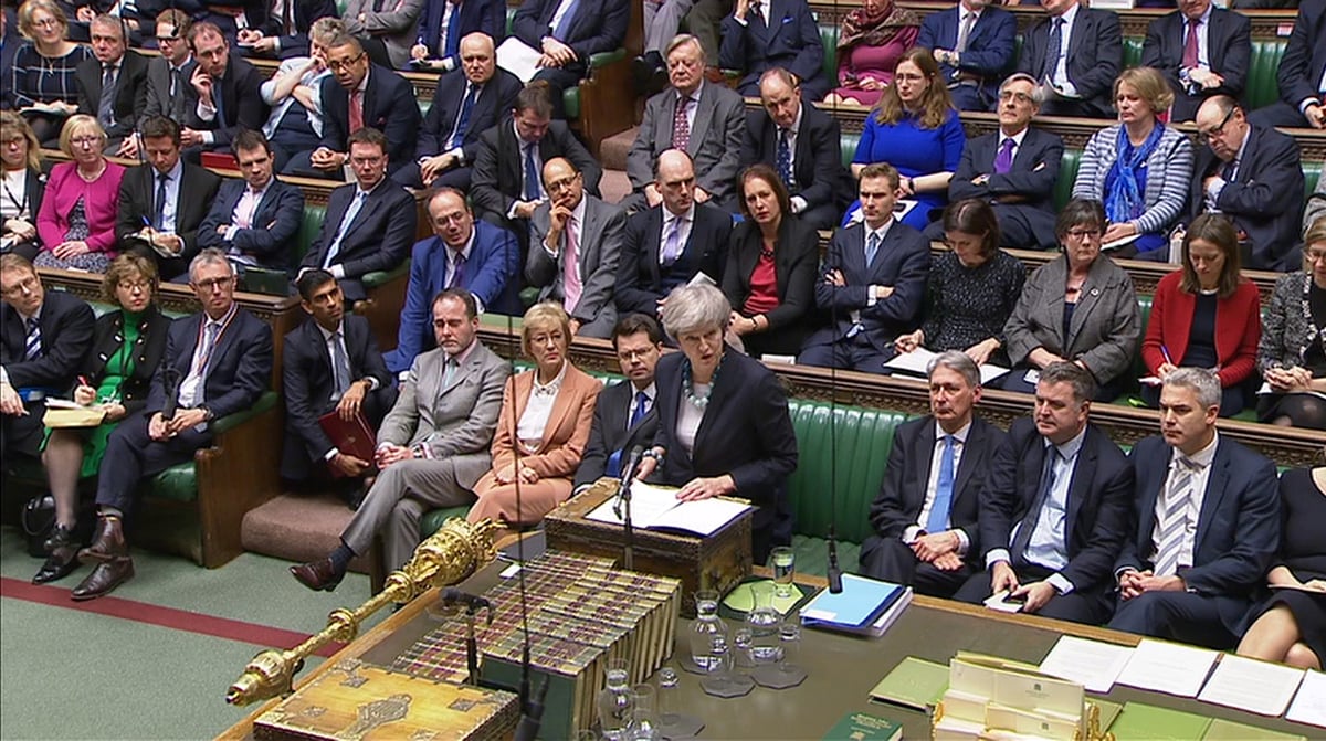 Le parlement britannique se prononce sur l'accord de brexit