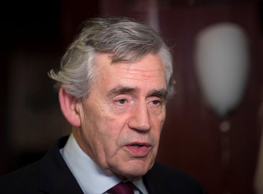 Gordon brown pour un report du brexit et un debat citoyen