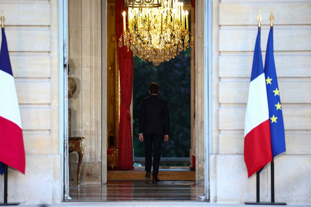 Gabriel attal reagit apres les resultats du second tour des legislatives anticipees de 2024