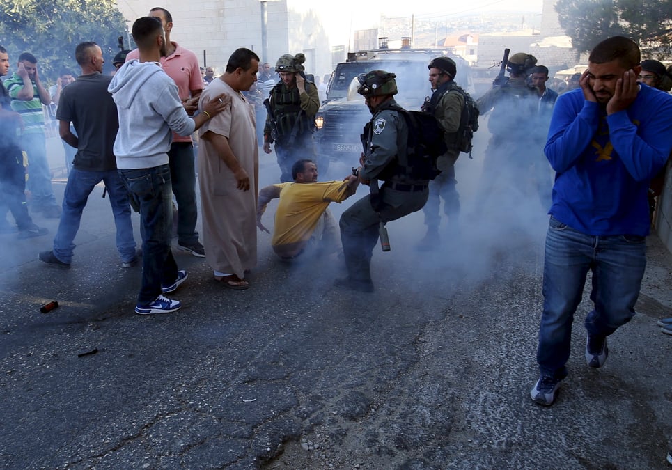 Heurts en cisjordanie apres le deces d'un palestinien tue par une jeep de tsahal