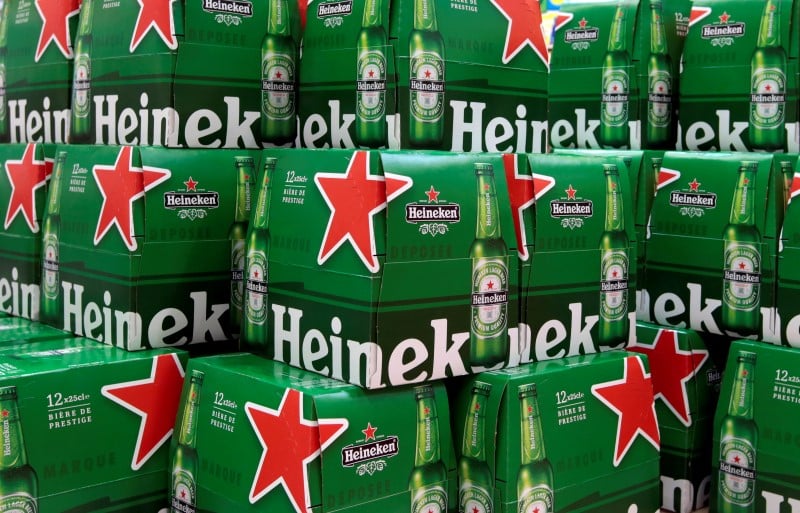 Les resultats d’heineken meilleurs que prevu