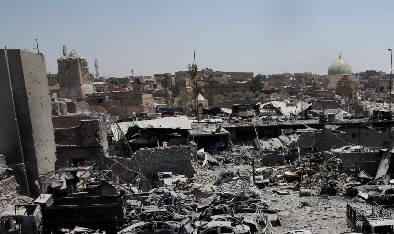 L'armee reprend le site de la mosquee al nouri a mossoul