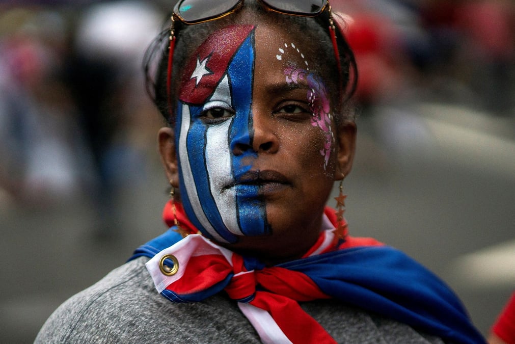 Lourdes condamnations a cuba apres les manifestations de l'an dernier