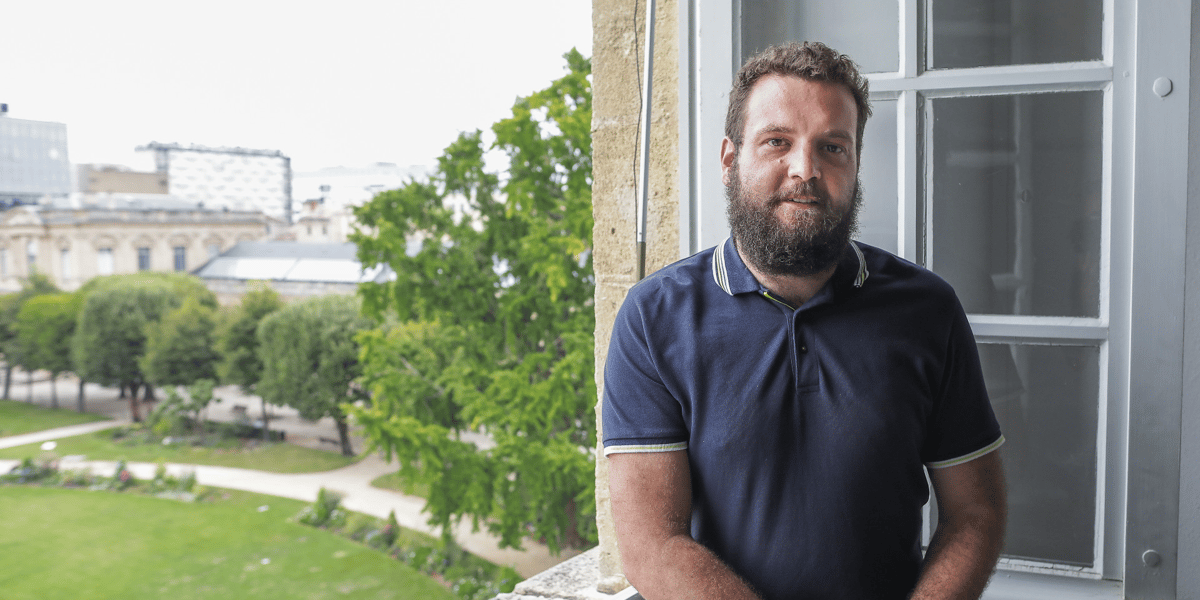 Stéphane Pfeiffer, adjoint écologiste au maire de Bordeaux chargé de l'urbanisme résilient, du service public de l'habitat et de l'ESS.