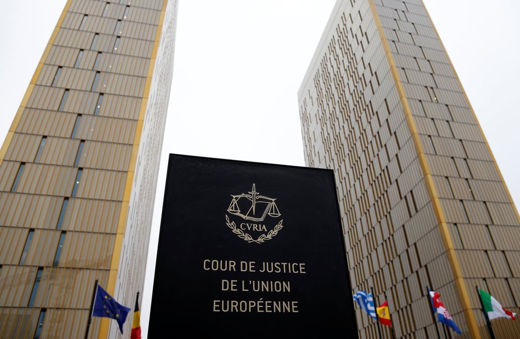 Les tours de la cour de justice europeenne a luxembourg