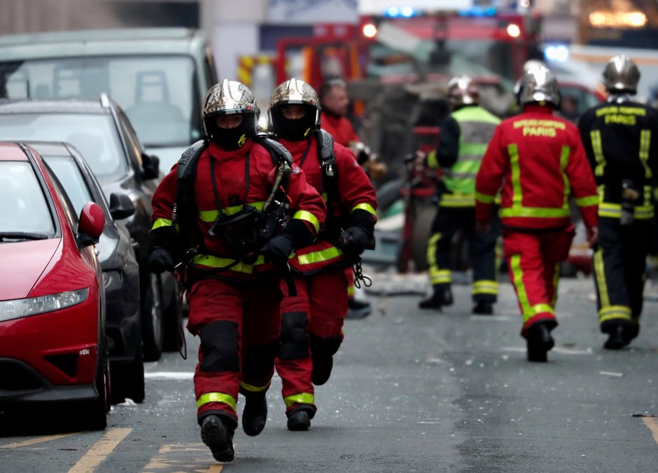 Quatre morts dans l'explosion d'une boulangerie a paris
