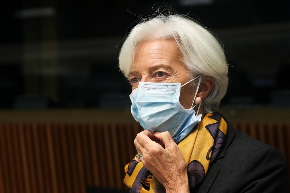 Pour lagarde, la bce ne doit pas reagir a la poussee d'inflation actuelle
