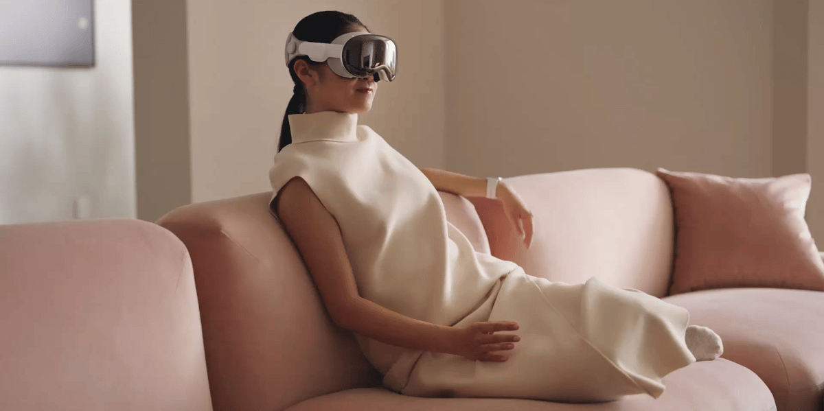 Apple Vision Pro gestes