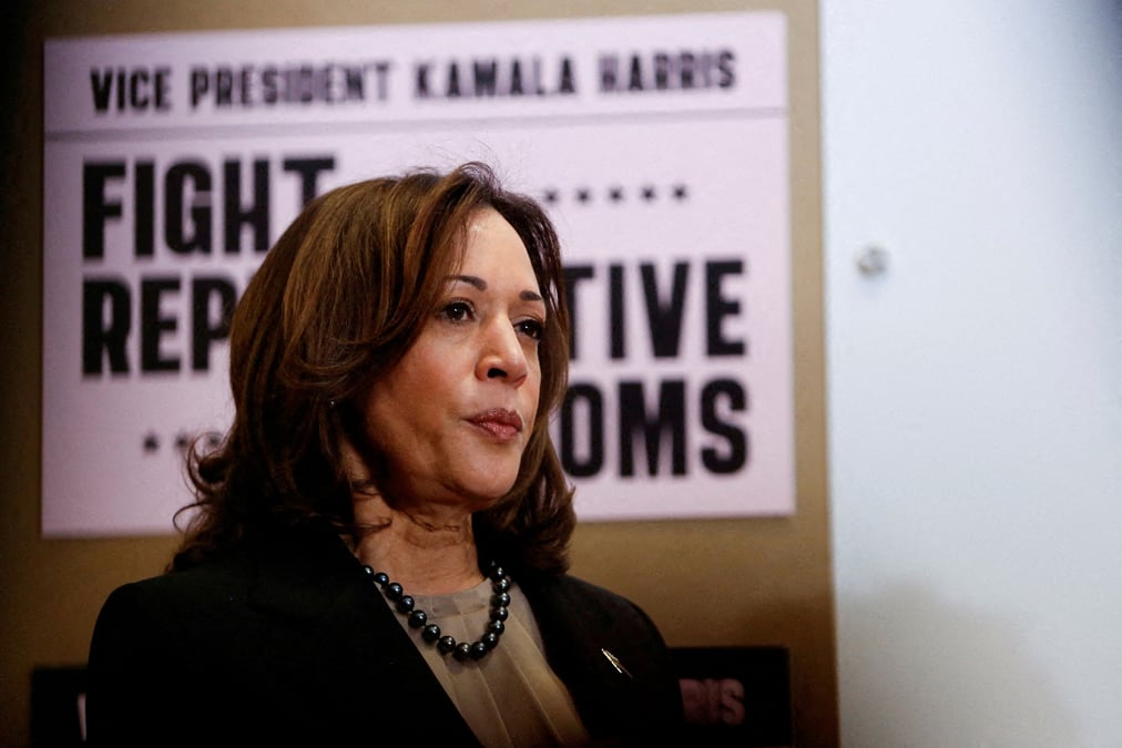 Usa asepresident kamala harris st. paulis, minnesota osariigis, 14. martsil 2024. aastal. reuters