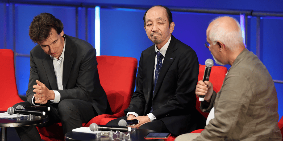 Le président du CNES Philippe Baptiste, le senior vice-président de la JAXA Yasuo Ishii sont intervenus au Space Forum organisé par La Tribune à Toulouse.